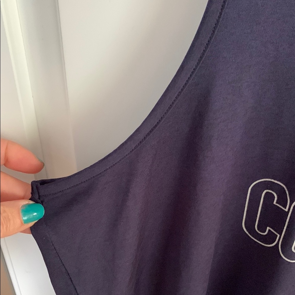 NFL Dallas Cowboys Blue and Black Sleeveless Tank Top. Size 2XL - Picture 4 of 8